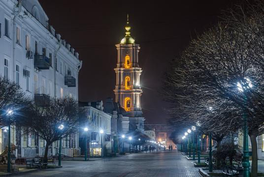 Dzvinytsia Spaso Preobrazhenskoho soboru v Sumakh