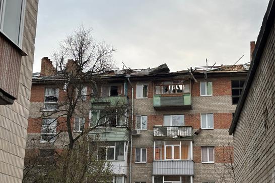 ураження даху будинку