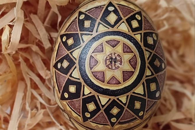 Писанка Катерини Борики із Сум
