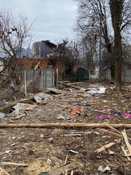 Sumy. Ranok 27.02 Rezultaty vchorashniy obstriliv 3