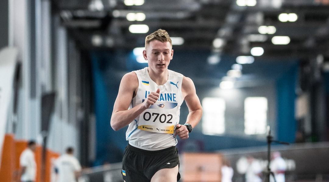 Ukrainian Athletics Winter Championships 2025 in Kyiv, 21.02.2025 Микола Рущак