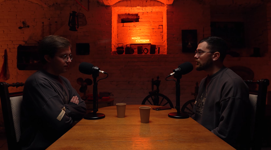 feliks redʹka i yevhen murza na komik istoryk Фелікс Редька та Євген Мурза на комік+історик
