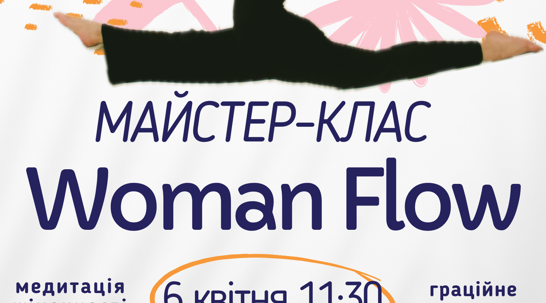 Orange and Pink Organic Illustrative Pilates Flyer d4919ec0564ff02a9cf5f4ee7b34961a