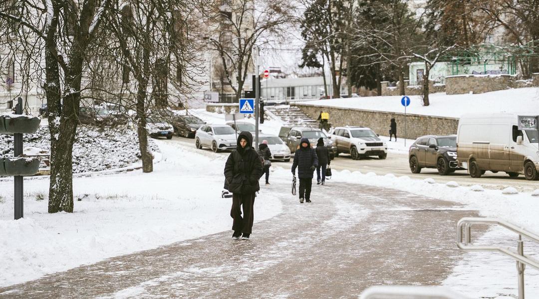 Ожеледиця в Сумах
