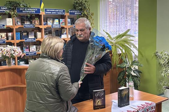 Василь Шкляр на Роменщині