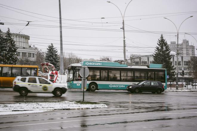 Тролейбус у Сумах