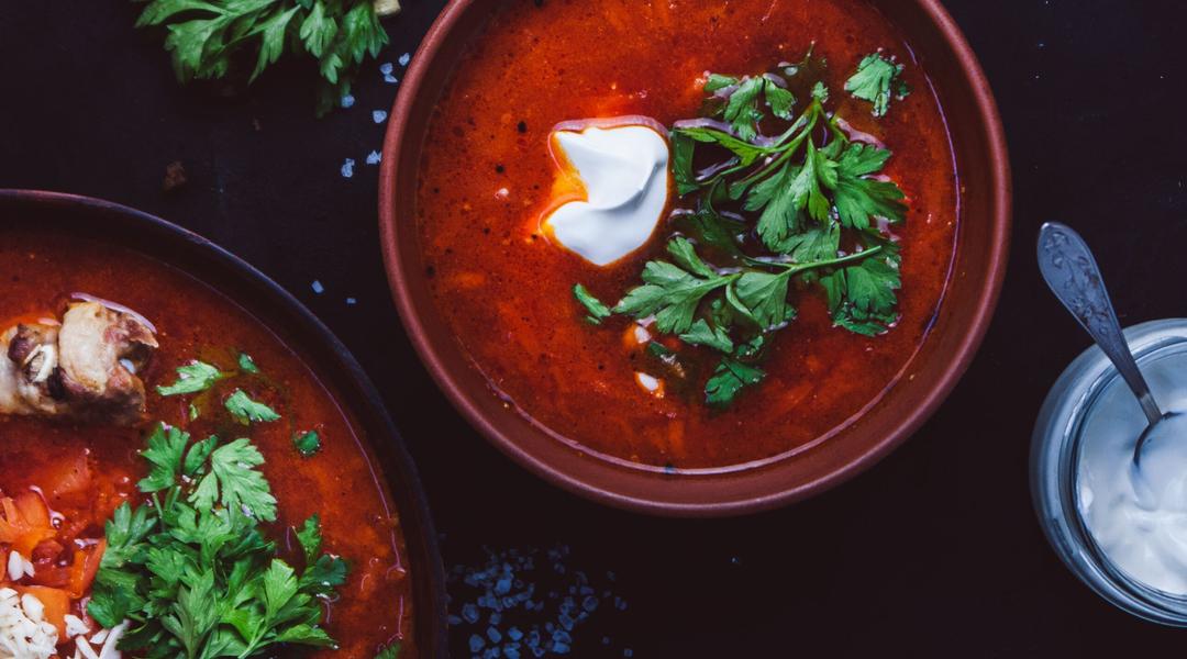 borshch ukrainskyi Український борщ