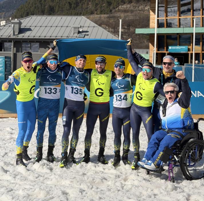 Біатлоністи з України на Паралімпіаді