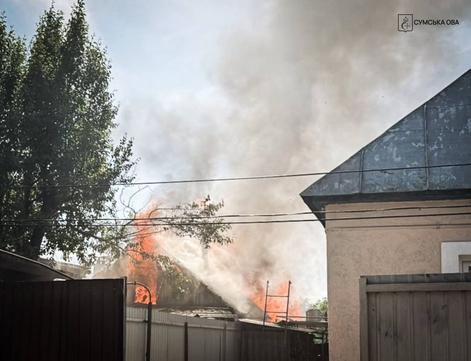 pozhezha vnaslidok ataky na sumy 21 travnya