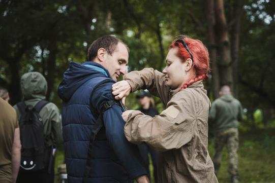 «Сумський облцентр підготовки громадян до нацспротиву» вчить домедичці