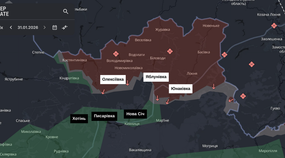 okupovana terytoriya na sumshchyni Окупована територія на Сумщині