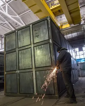 metalevyi bunker skhovyshche