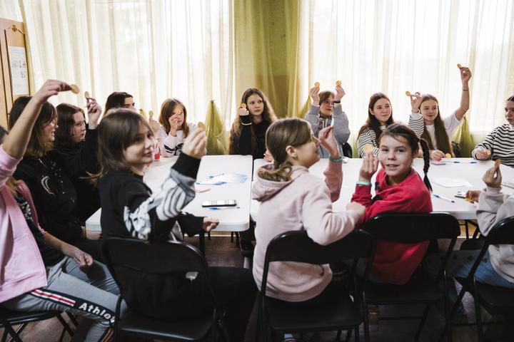 Клуб для дівчат у селі Сад на Сумщині