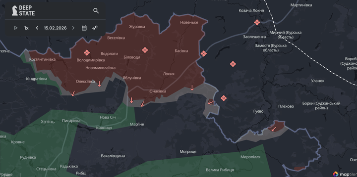 Окупована територія Сумщини