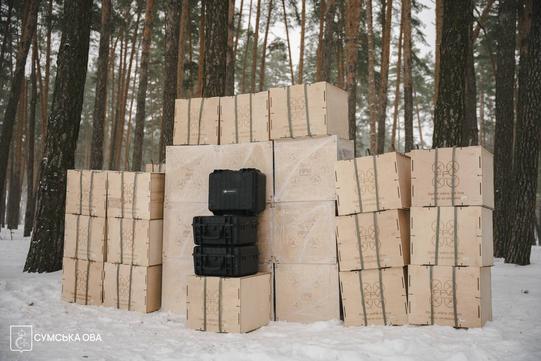 Дрони для військових на Сумщині