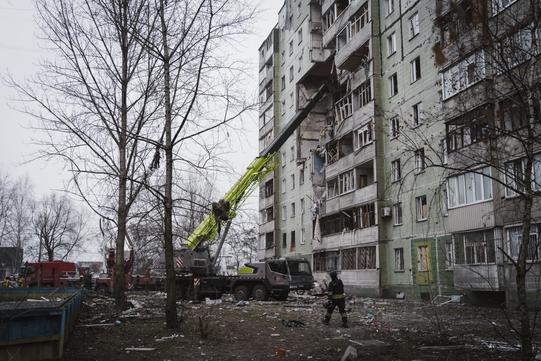 наслідки атаки на будинок на Героїв Крут