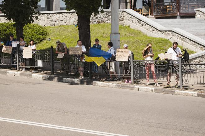 Акція в центрі Сум