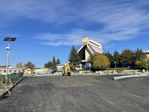 Відновлення Привокзальної площі в Тростянці
