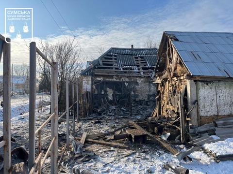 Обстріл в Сумах