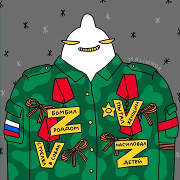 Ruzzian hero zv ukraine war stoprussia
