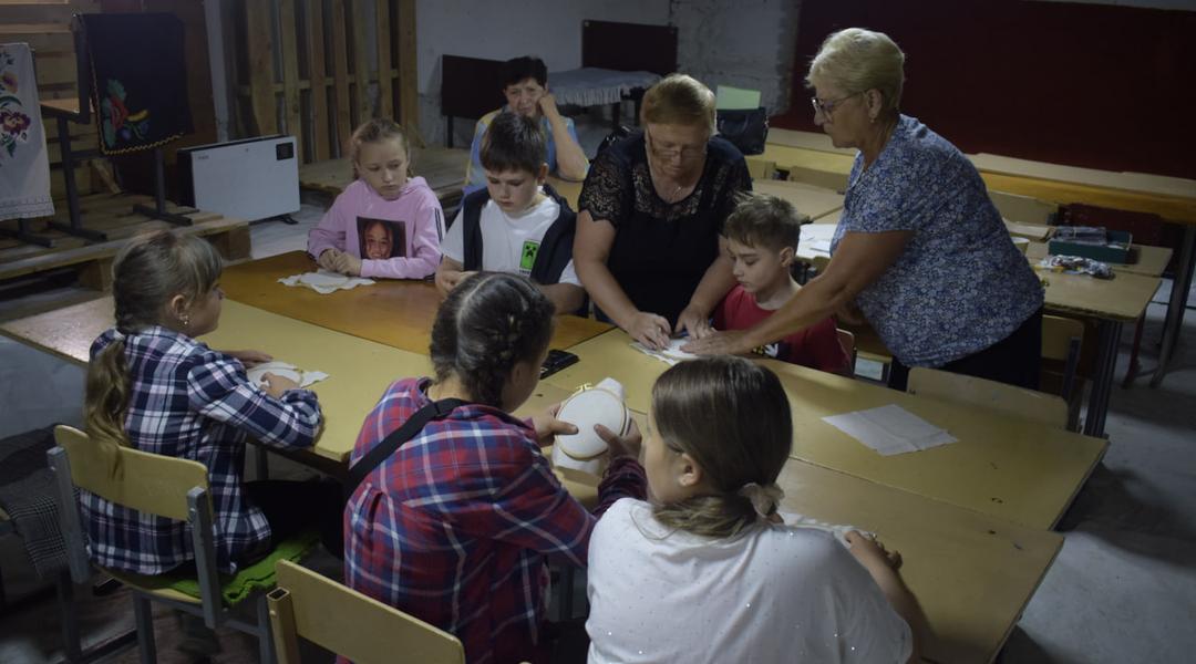 Майстерклас для дітей у прифронтових громадах