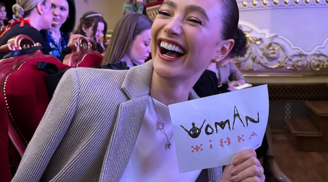 Танцівниця з Сумщини Марина Мазепа на церемонії УП 100 Сила жінок