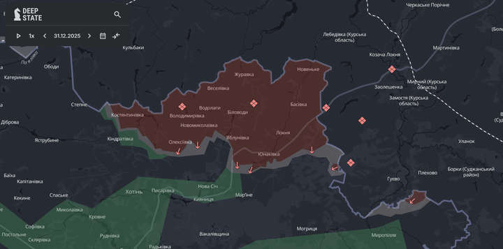 Окупована територія Сумщини