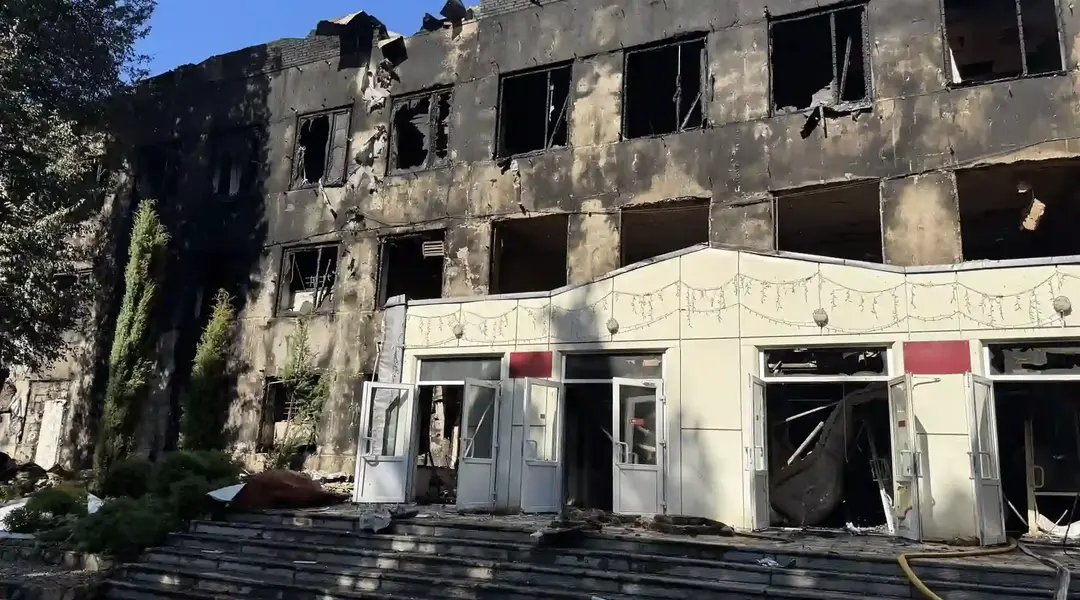 poshkodzhennya vnaslidok udaru rf пошкодження через атаку 18 серпня по СумДУ