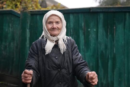 86-річна жителька села на Сумщині