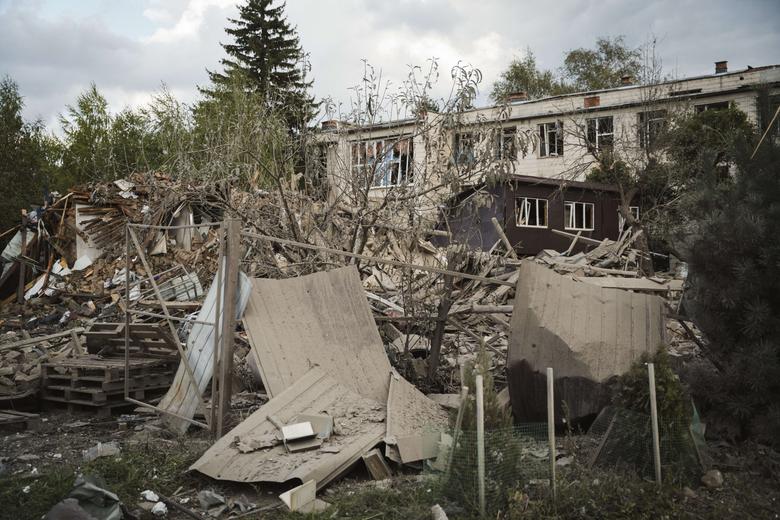 Будинок, який росіяни знищили КАБами
