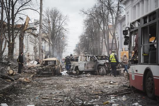 російський обстріл 13 квітня у Сумах
