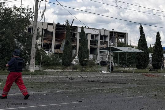 poshkodzhena budivlia v sumakh