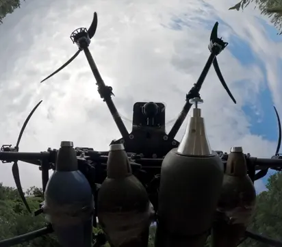Дрон поблизу Юнаківки на Сумщині