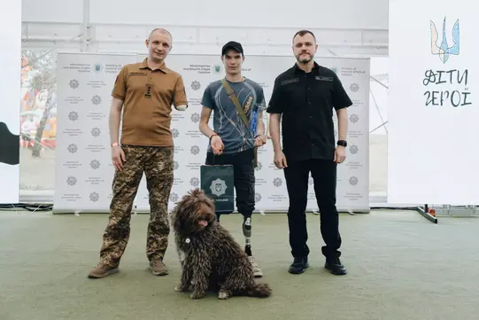 oleh shpychka dity herroi vidznaka 2026 Олег Шпичка діти герої 2026 Сумщина