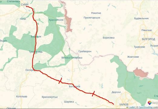 sumy kharkiv trasa траса «Суми — Харків»