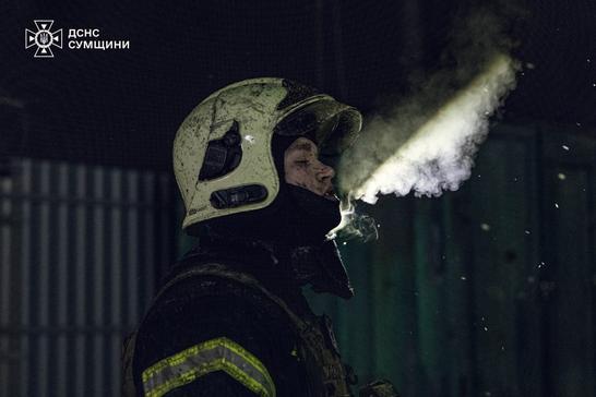 Обстріли Сумщини в січні