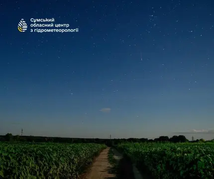 Персеїда над Сумщиною