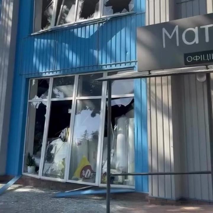 «Матрац Центр» після влучання