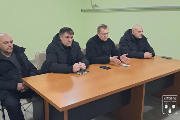 Сумська міська військова адміністрація проводить зустріч із сум'янами